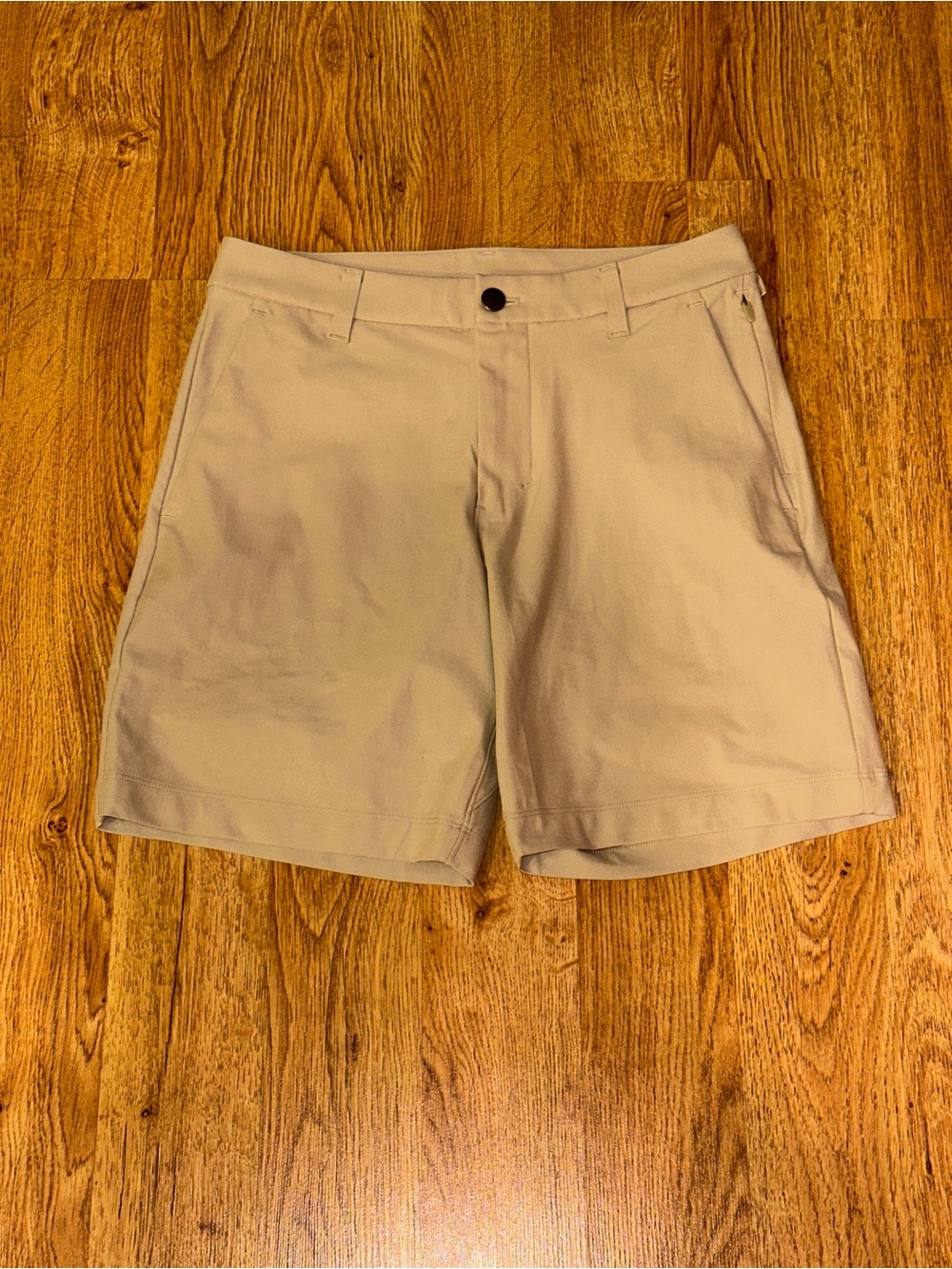 Lululemon Commission Shorts Men’s 28 Brown Warpstreme Chino Relaxed Fit READ